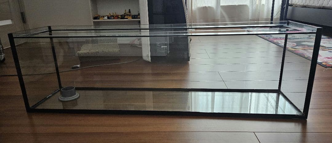 オーバーフローガラス水槽 リフジウム100cm 引取り限定