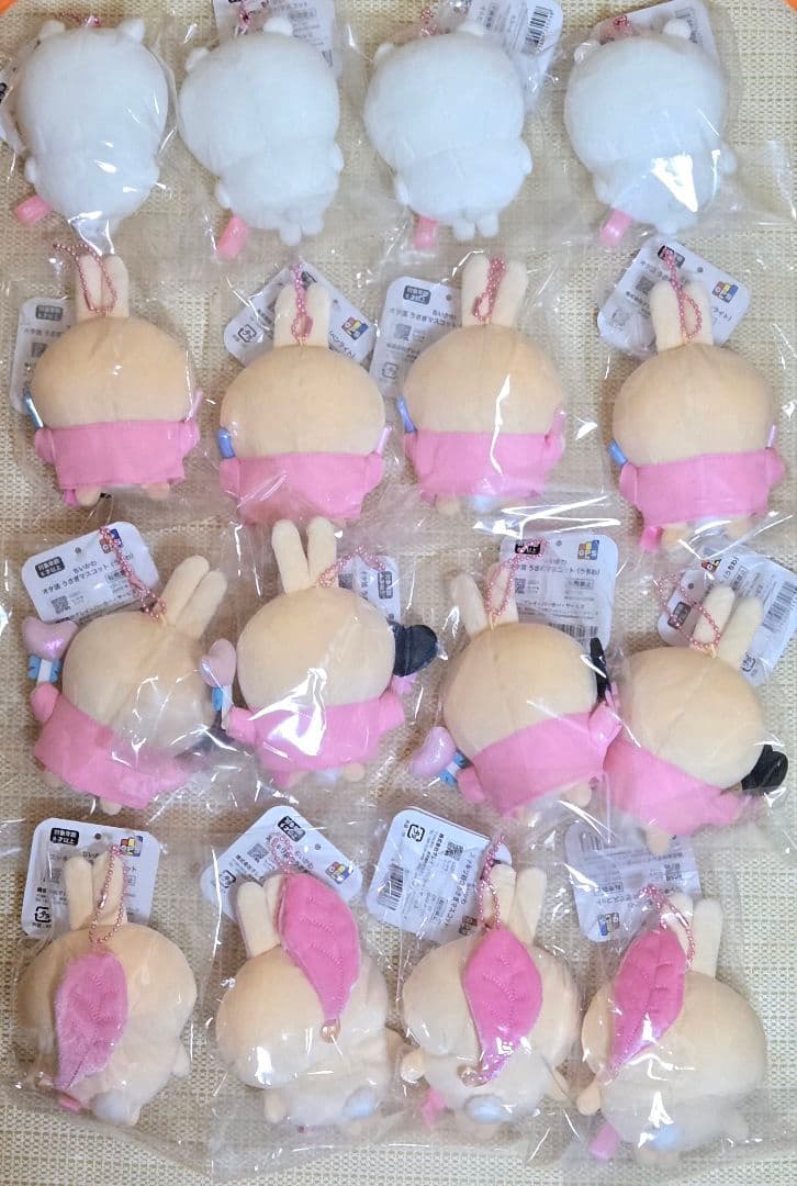 ちいかわ ムン顔 オタ活うさぎ スッキリ目 マスコット 16点　まとめ売り