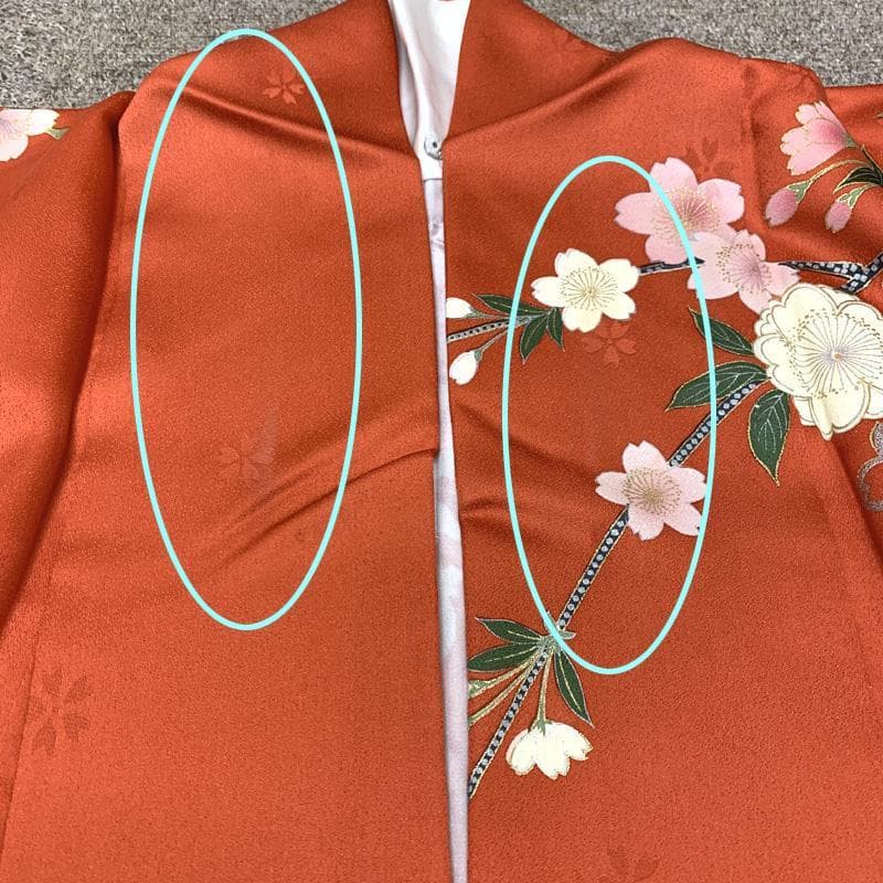 403aj45〇振袖＆袋帯 金彩 金駒刺繍 十三参り〇美品