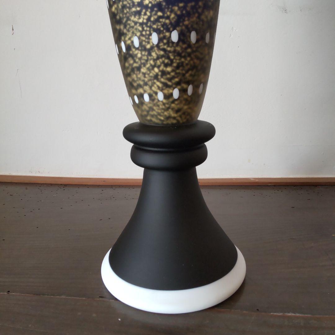 モダンデザイン　51cm　大型花器　フラワーベース　華道