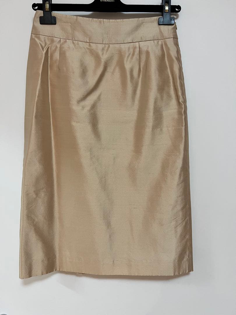 ALEXANDER McQUEEN タイトスカート 38 ベージュ