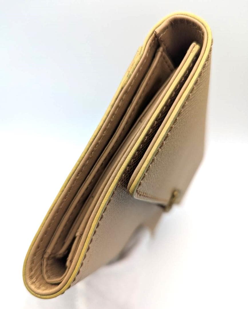 ❤️【未使用級】シャネル 三つ折り 財布 キャビアスキン　ココマーク ココロック