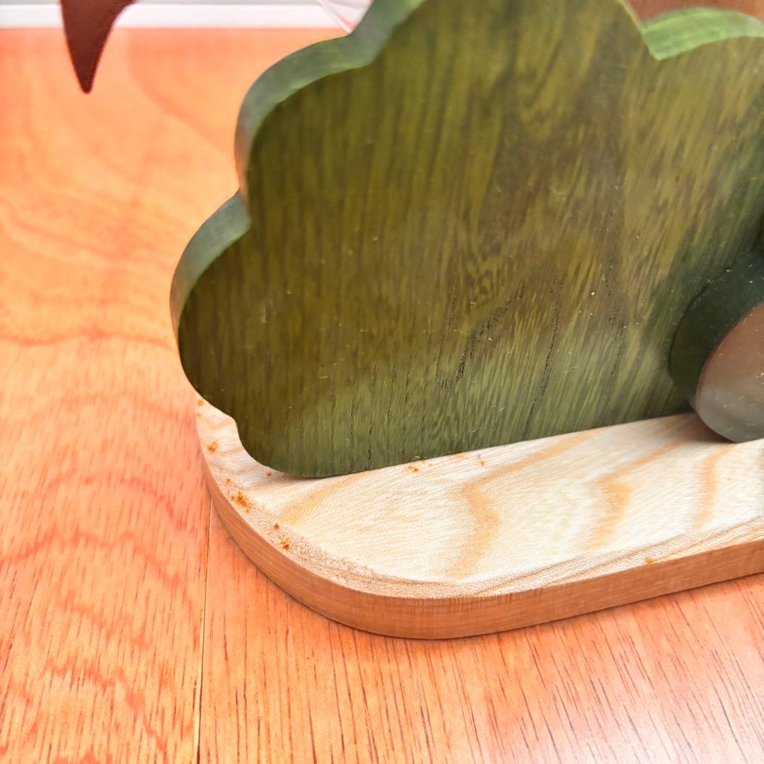 【稀少一点物】服部SEIKO　木製振り子時計　夢飛行　飾り振り子　箱あり品