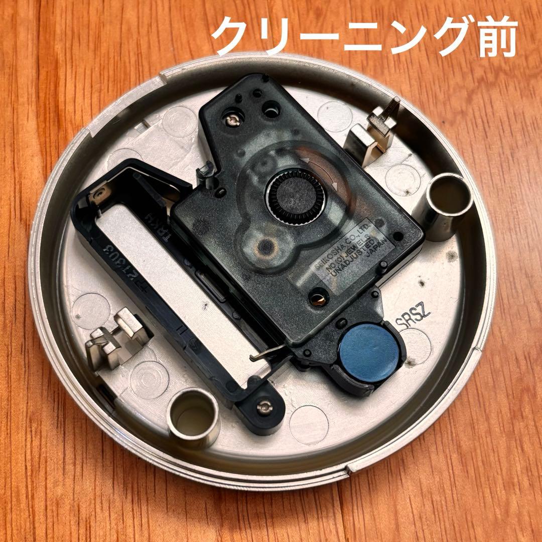 【稀少一点物】服部SEIKO　木製振り子時計　夢飛行　飾り振り子　箱あり品