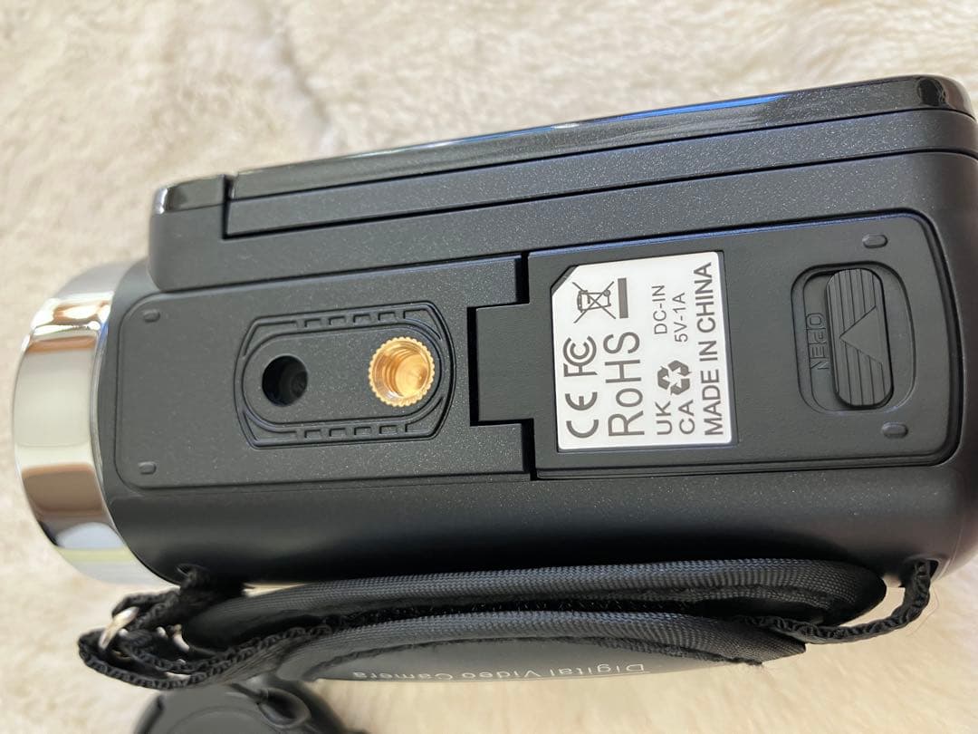 4Kビデオカメラ 本体 リモコン付き予備バッテリー64GBSDカード付属取説