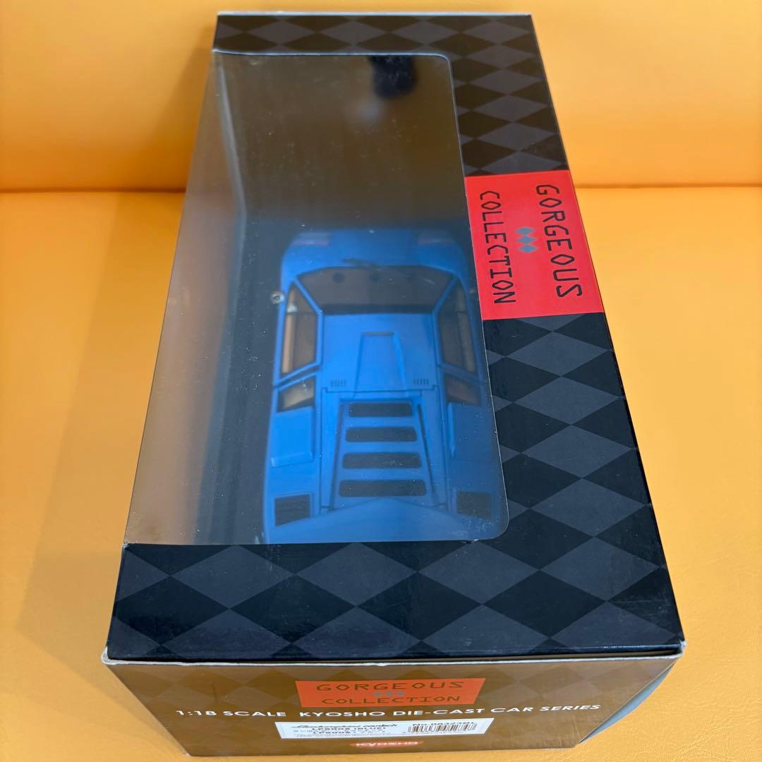 新春限定値下げ 京商 1/18 ランボルギーニ カウンタックLP500Sブルー