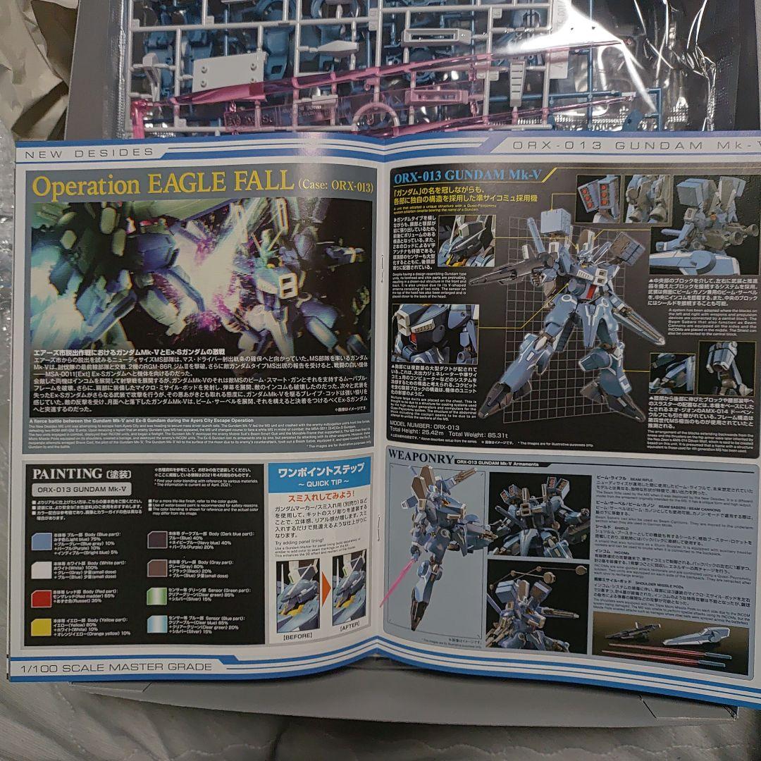 なをMG 1/100 ガンダムMk-Ⅴ 新品未開封品