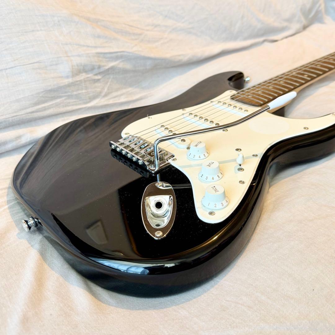 【極美品】Squier ストラトキャスター Bullet ブラック ソフトケース