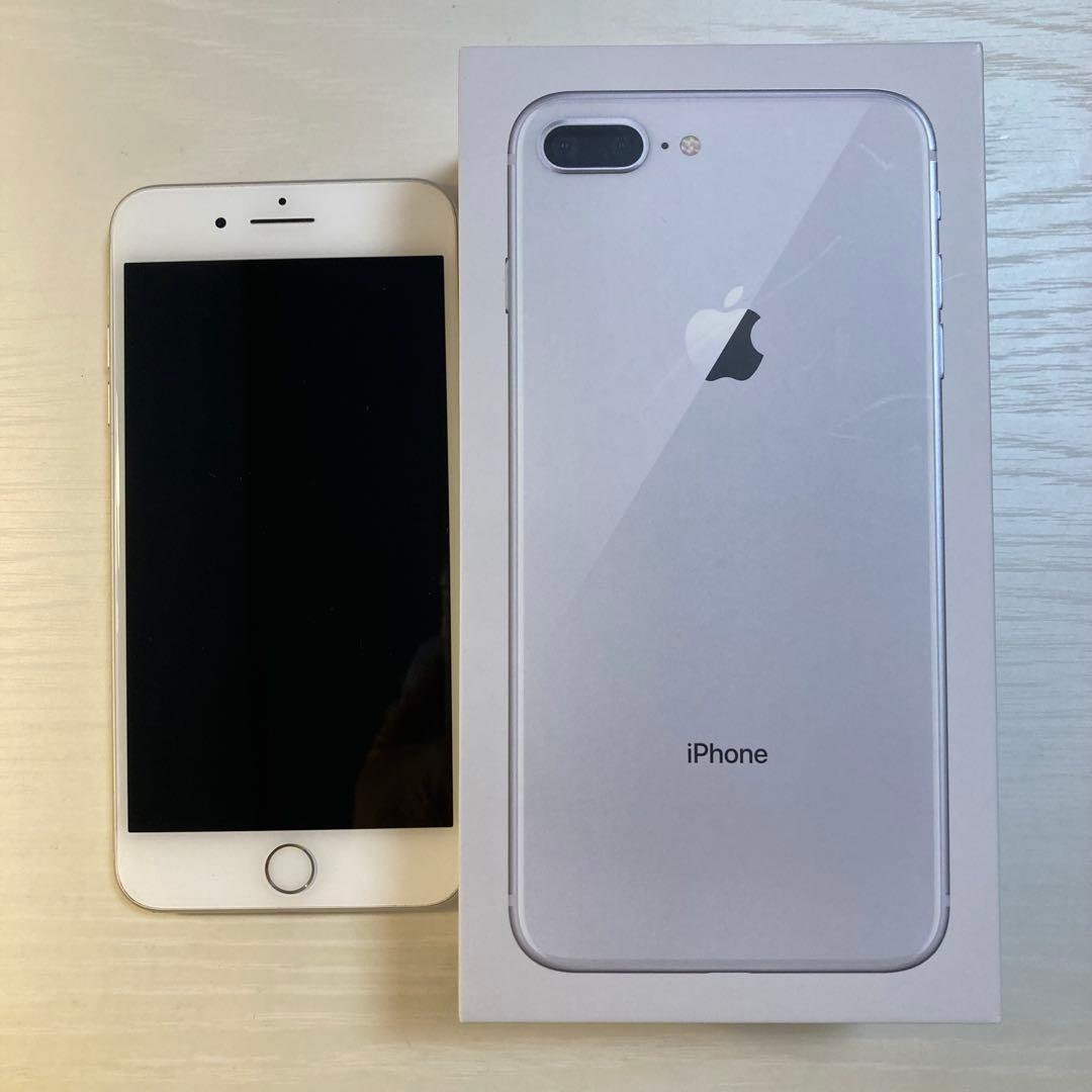 iPhone8Plus 64GB シルバー SIMロック解除済