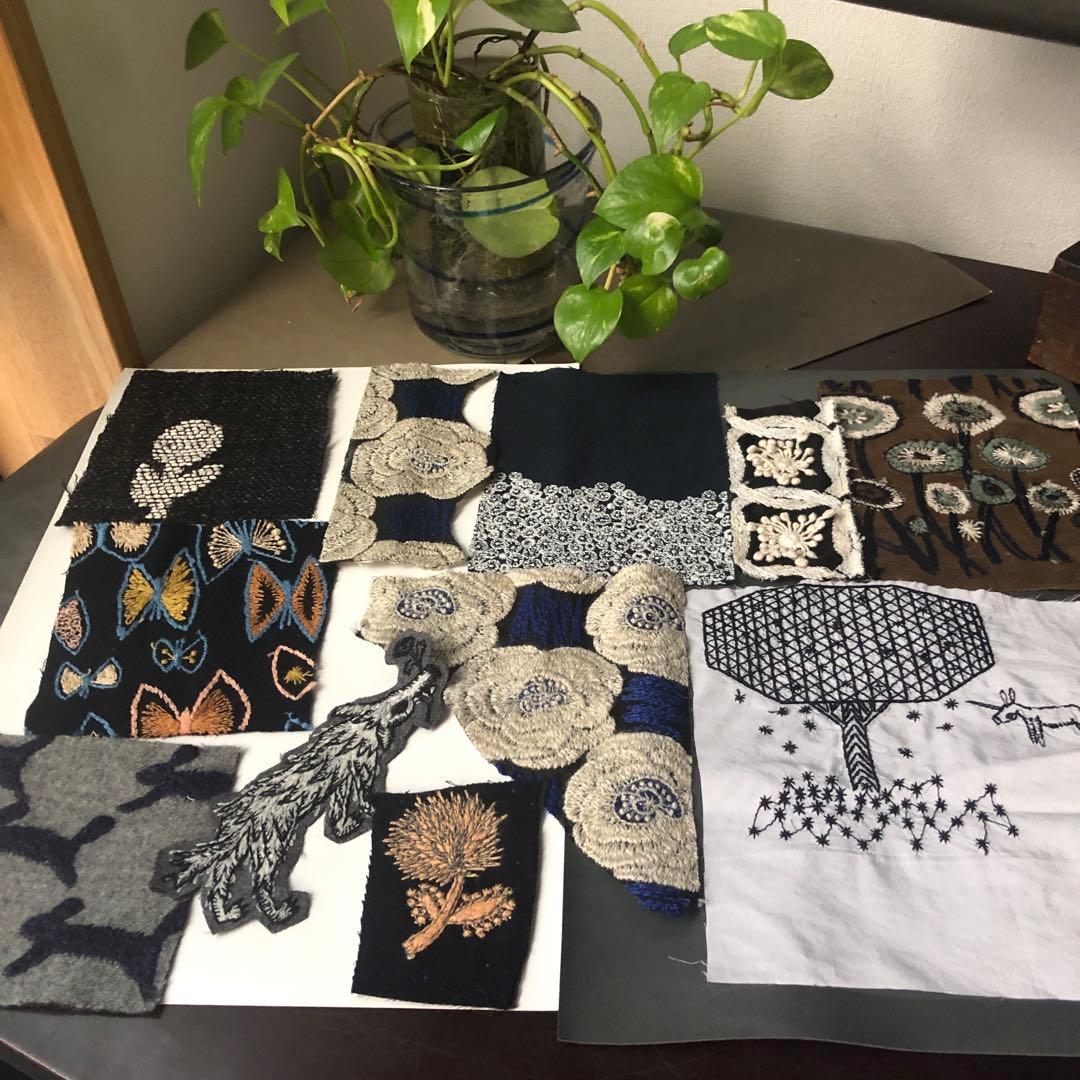 総刺繍柄お得な11枚/ミナペルホネン