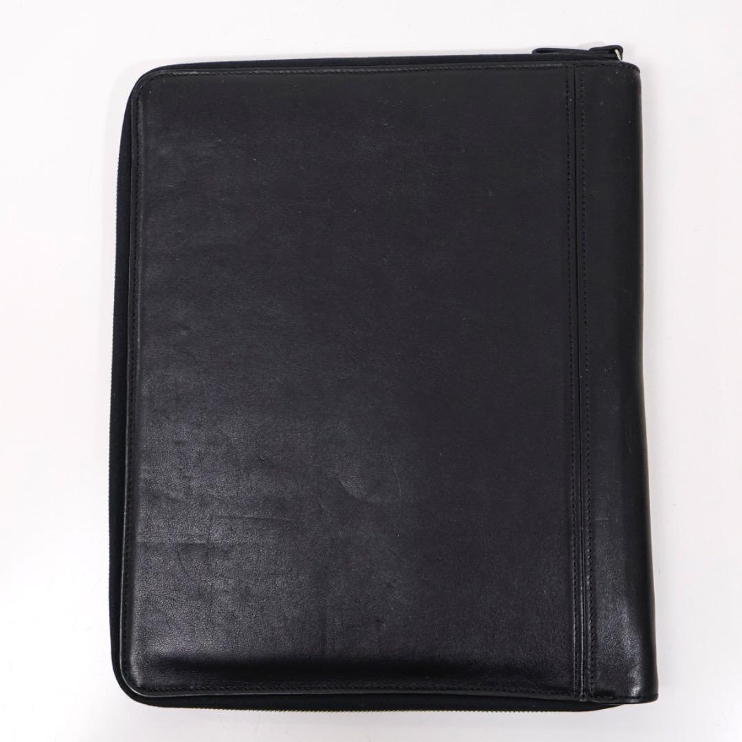 H3749-32◾️オールドコーチ　レザー　マルチケース　レザーバインダー　A４