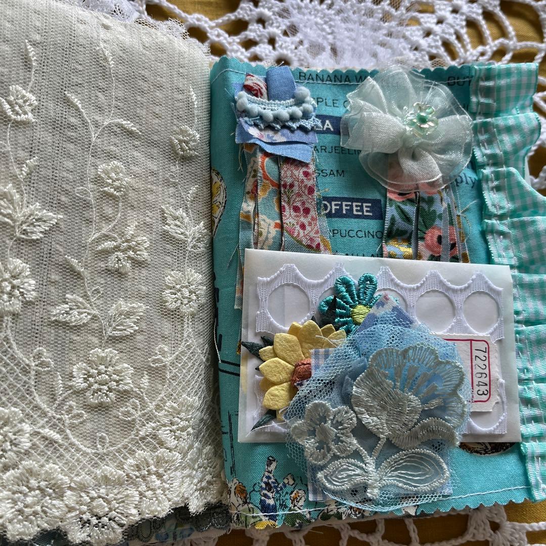 ファブリック　ジャーナル　Summer Garden＊