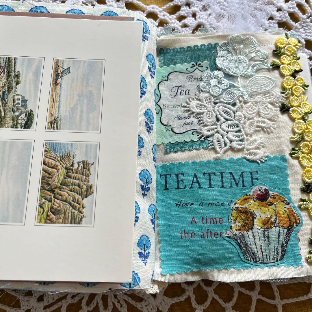 ファブリック　ジャーナル　Summer Garden＊