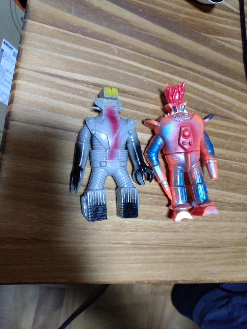 敵ロボットソフビ2個セット① マッハバロンより　ブルマァク