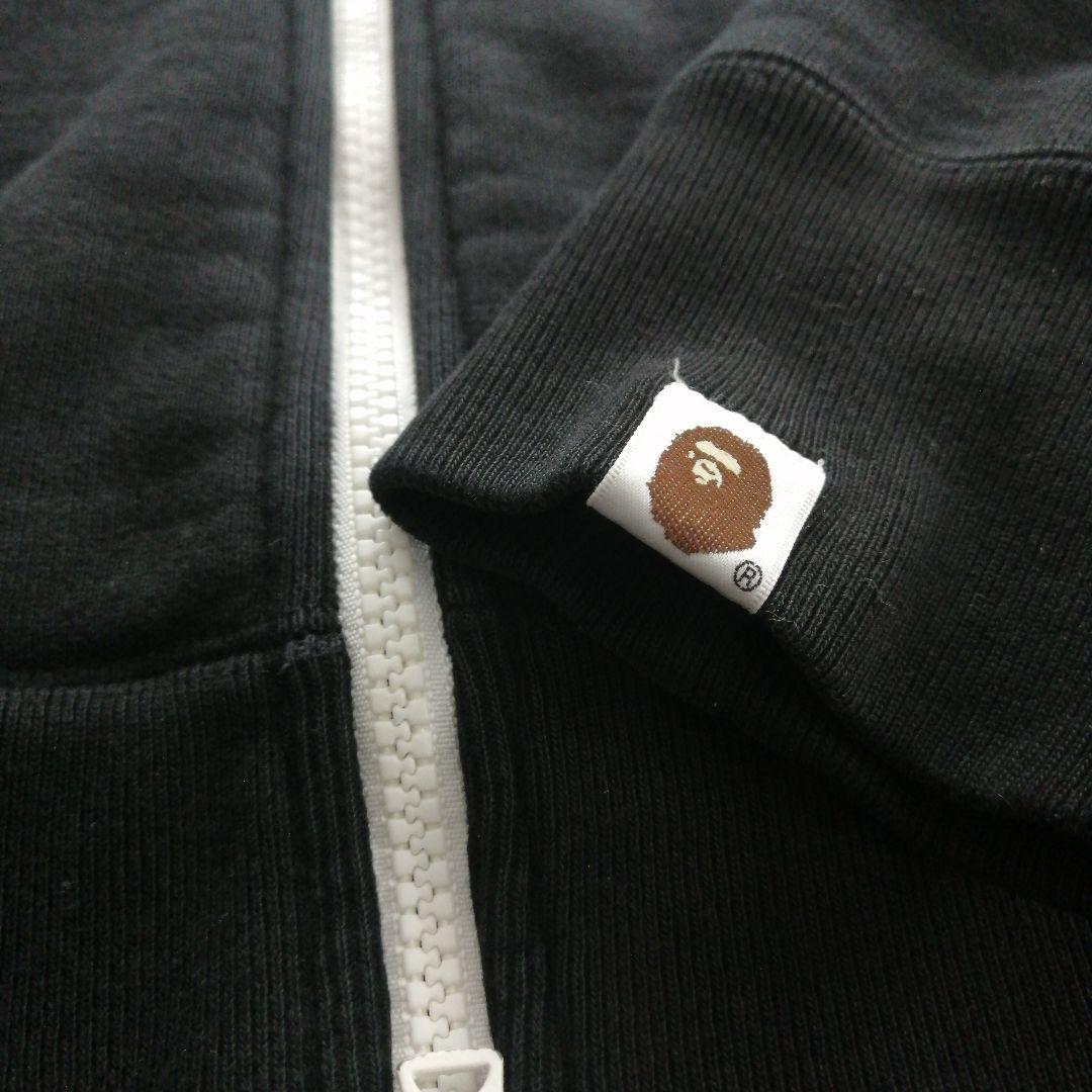 A Bathing Ape アベイシングエイプ 裏起毛ジップアップパーカー S