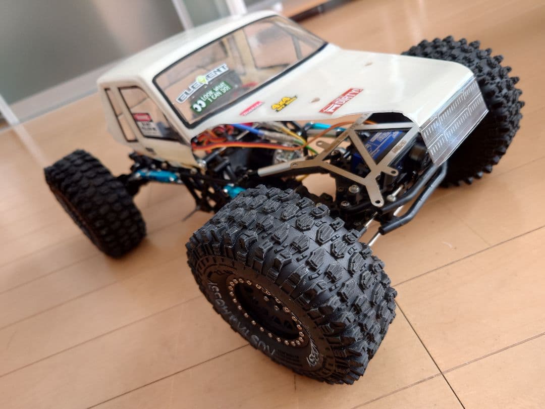 タミヤ CR-01 LCG仕様 4WSカスタム メカフルセット