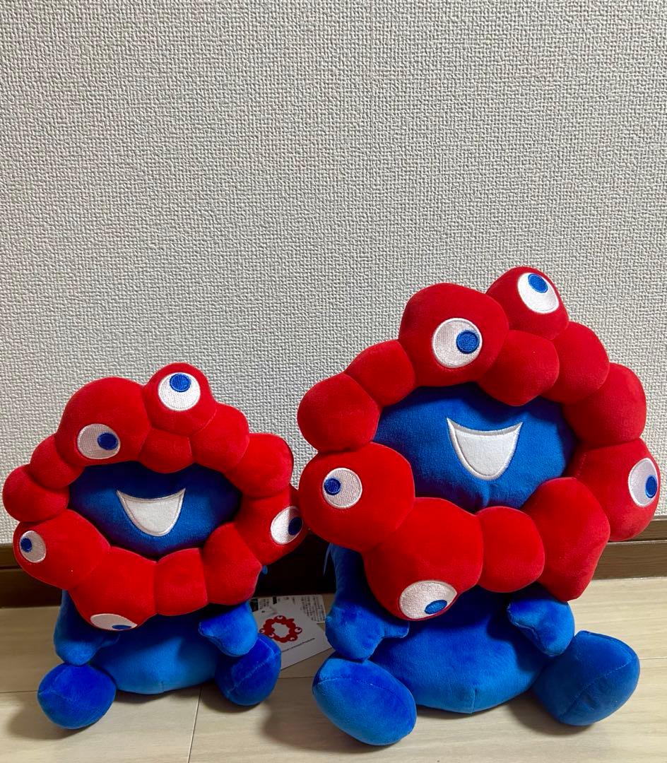 大阪万博2025 ミャクミャク　お手玉風ぬいぐるみL.Mセット