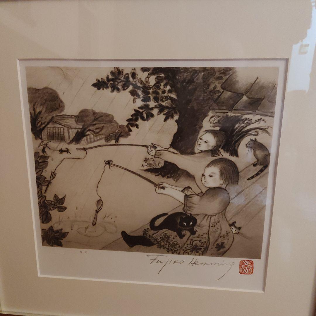 フジコヘミングさんのリトグラフと画集