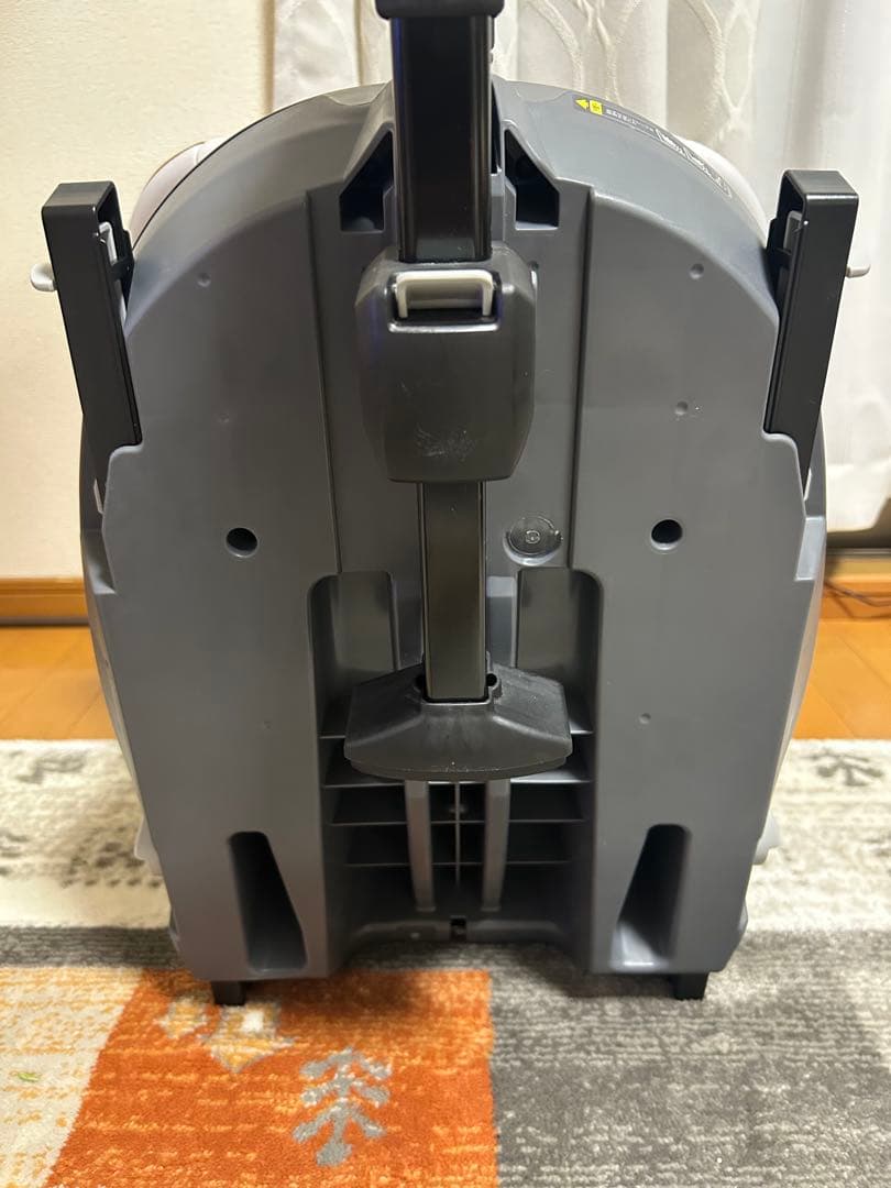 美品　コンビ　クルムーヴスマート　ISOFIX エッグショックJL-540グレー