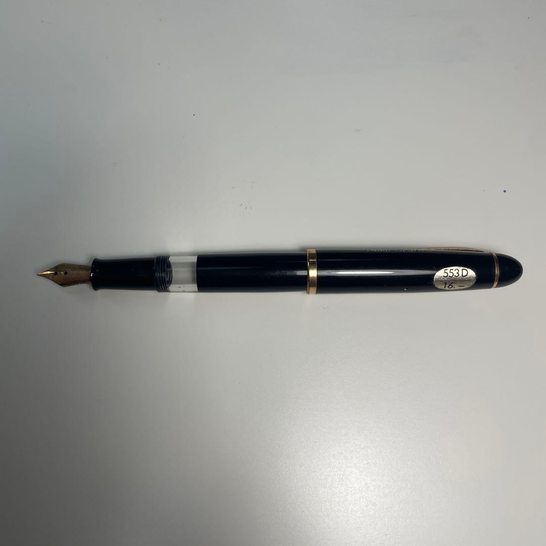 激レア 超美品 Faber-Castell 553D 黒 万年筆 デットストック