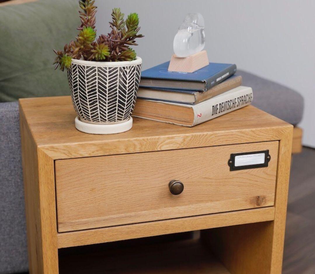 【廃盤☆希少】関家具　AURO アウロ サイドテーブル　オーク材