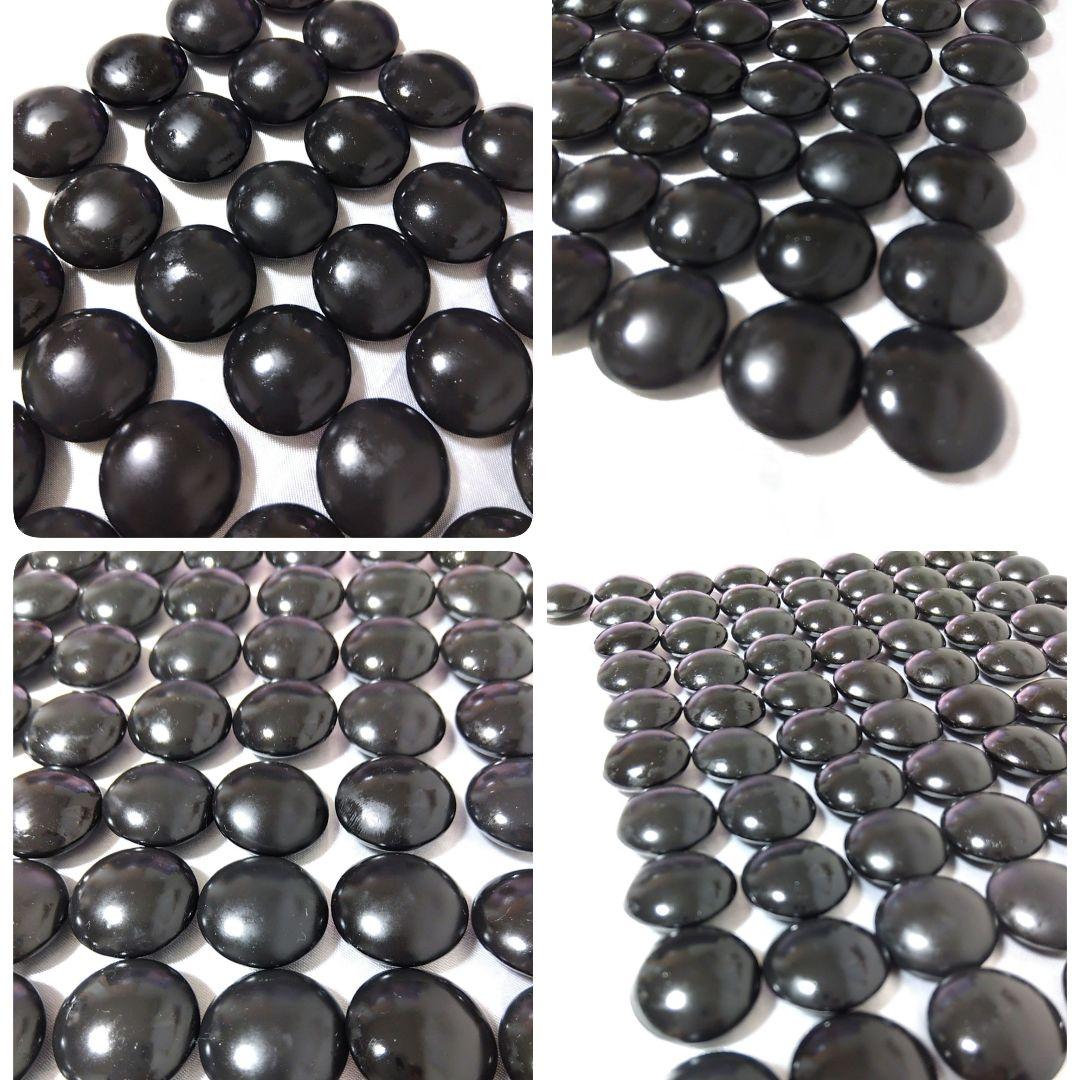 【希少】本那智黒　本蛤白　月　37号　碁盤碁石　那智黒　蛤　囲碁