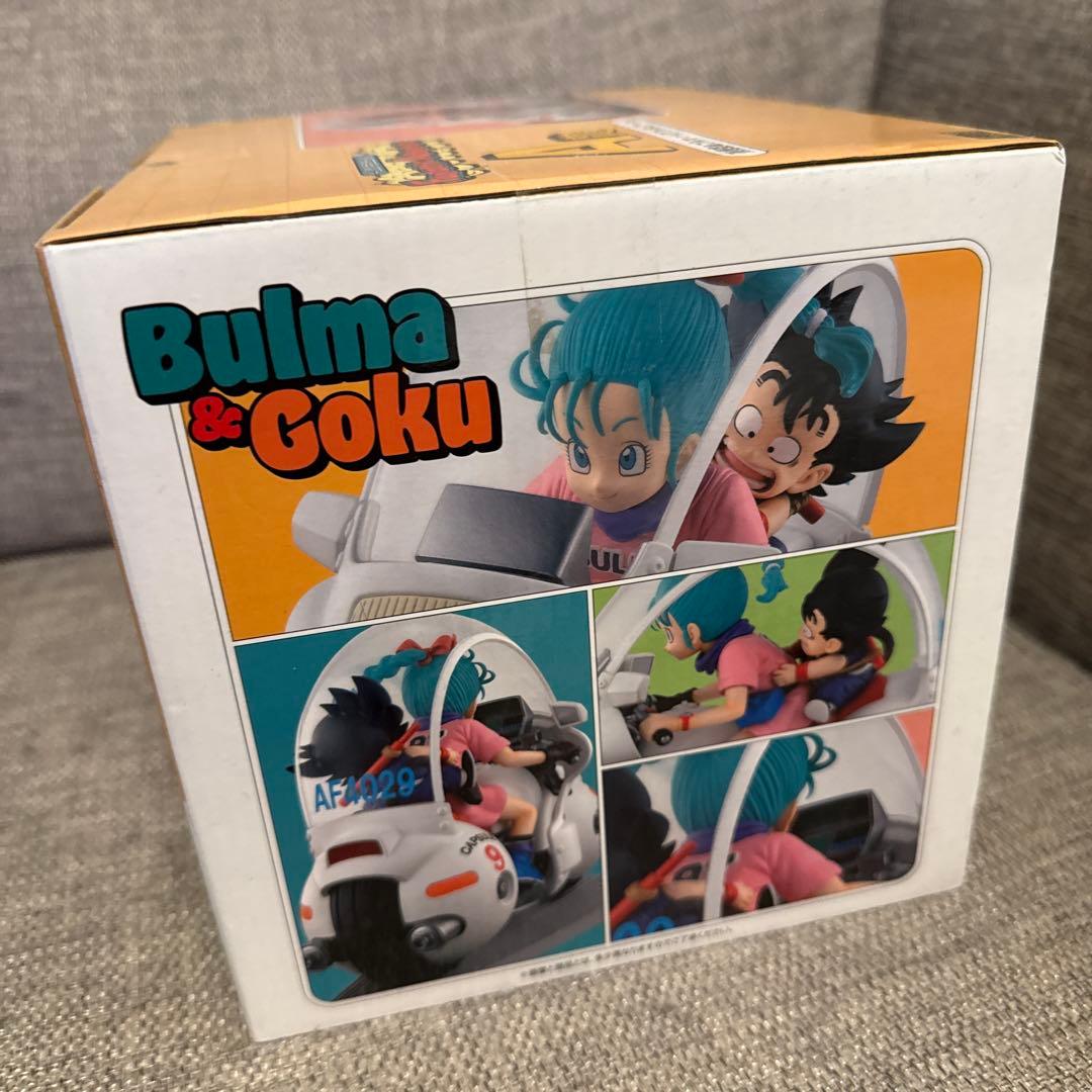 一番くじ 孫悟空＆ブルマ バイクフィギュア A賞