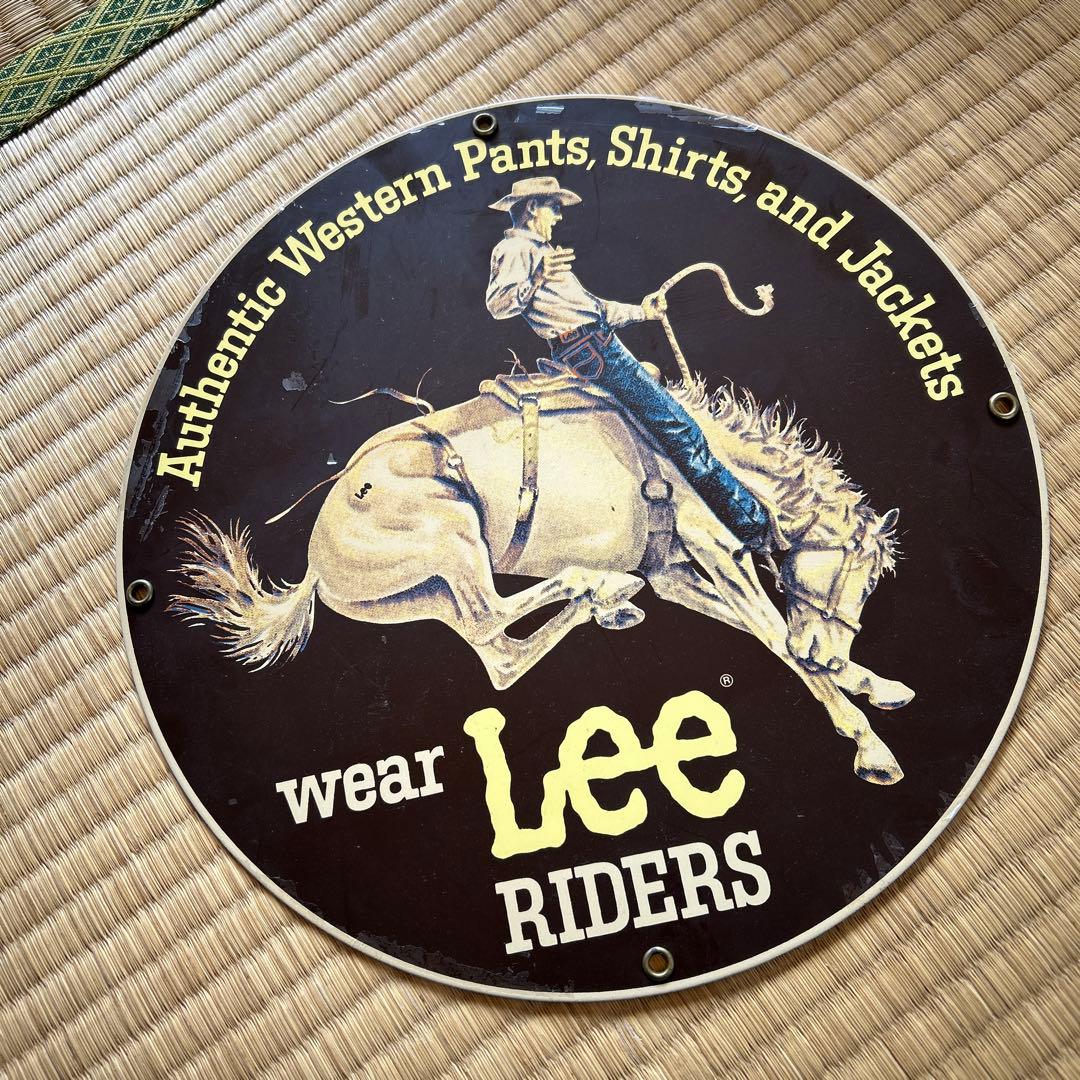 Lee ライダー ブリキ看板