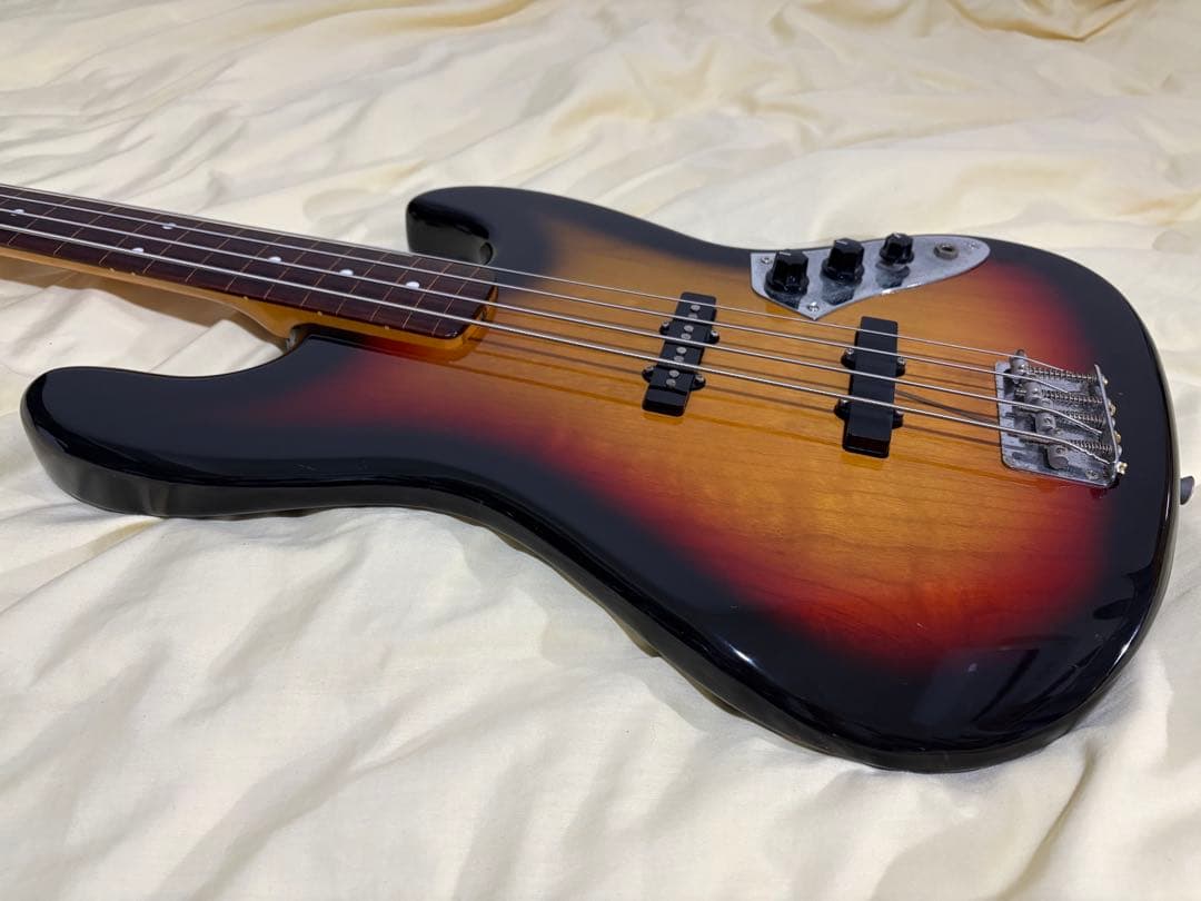 ベース FenderJapan JB62-77FL 3TS Jaco Pastorius