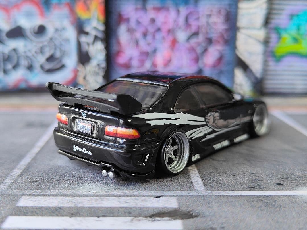 ホットウィールカスタム ホンダ シビック スポコン仕様 深リム トミカ改造