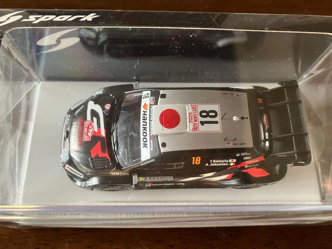 1/43スパークモデルトヨタGRヤリスラリー1 モンテカルロ 2025No18