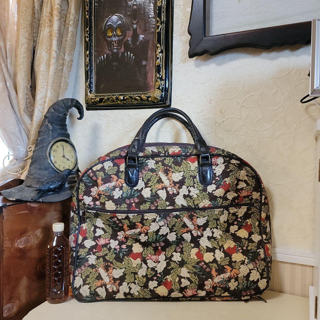 ヴィンテージディズニー　ヴィンテージガーメントトラベルバッグ 　ゴブラン織り