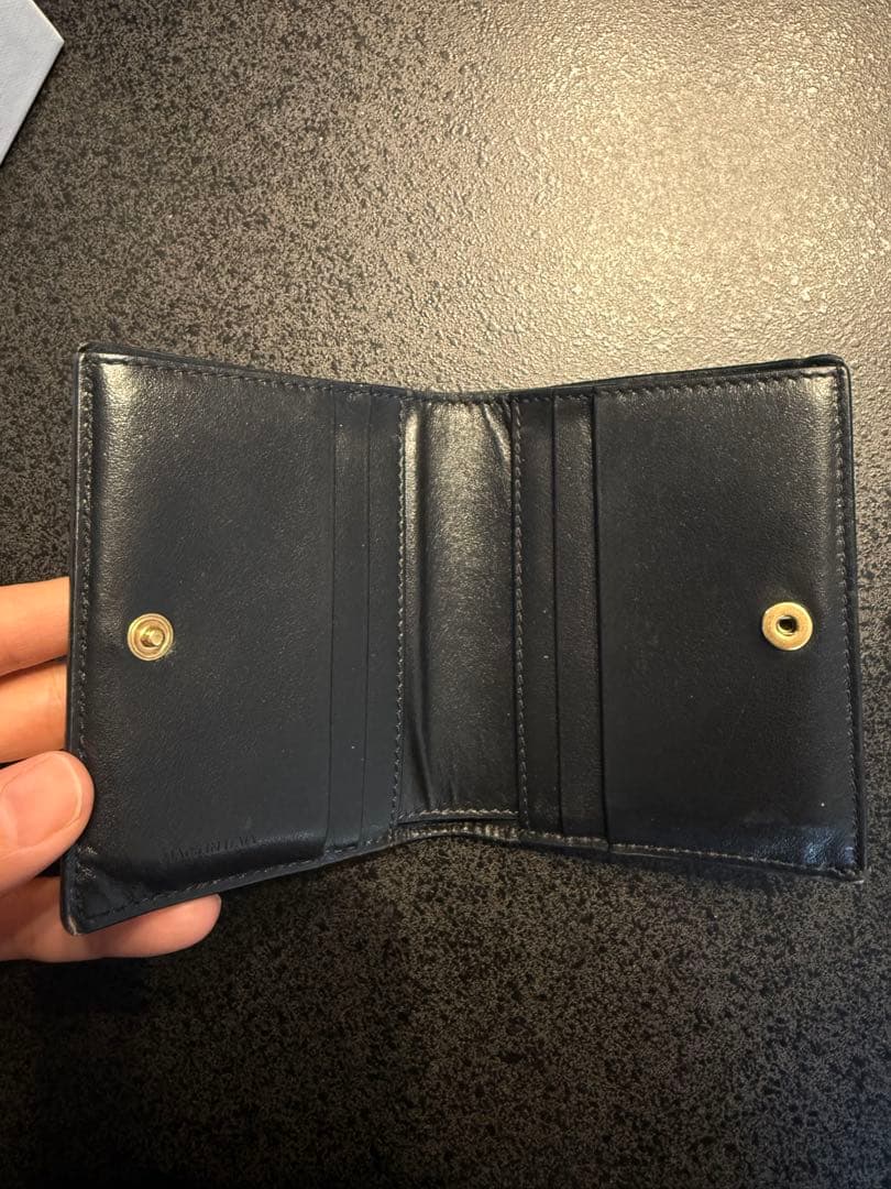 中古　CELINE ブラック 二つ折り財布