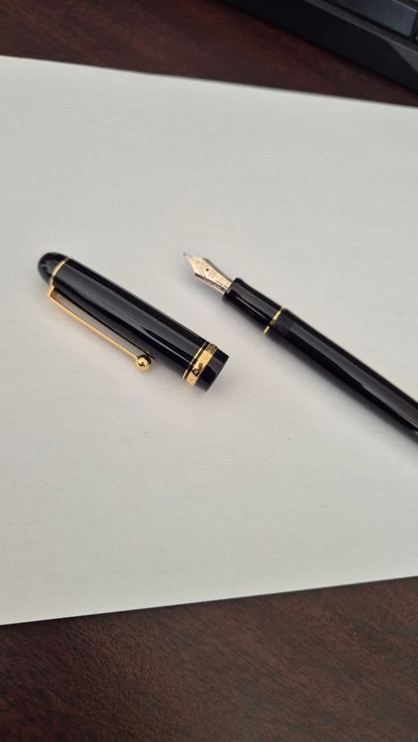 PILOT パイロット 万年筆 カスタム74　Mニブ　インク付き