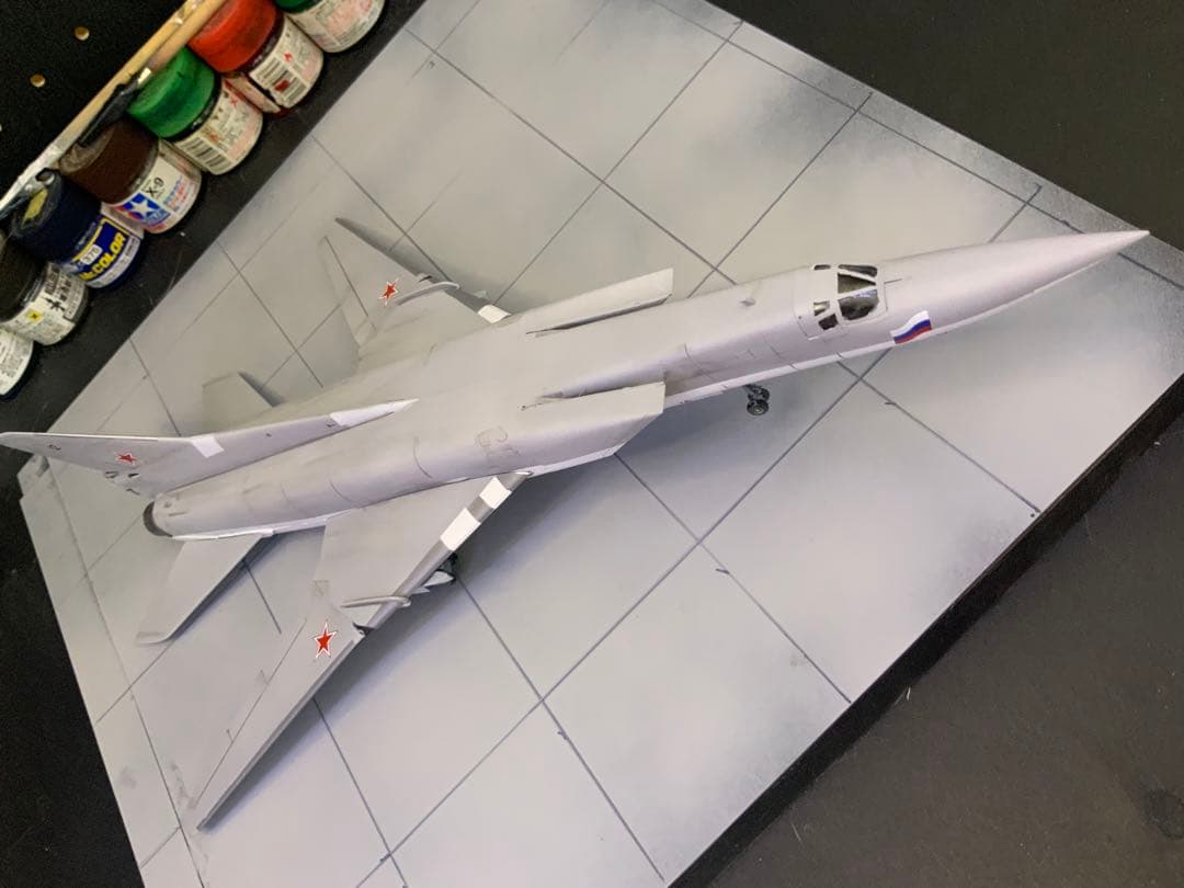 1/144スケールTu22M3中距離爆撃機2機セット