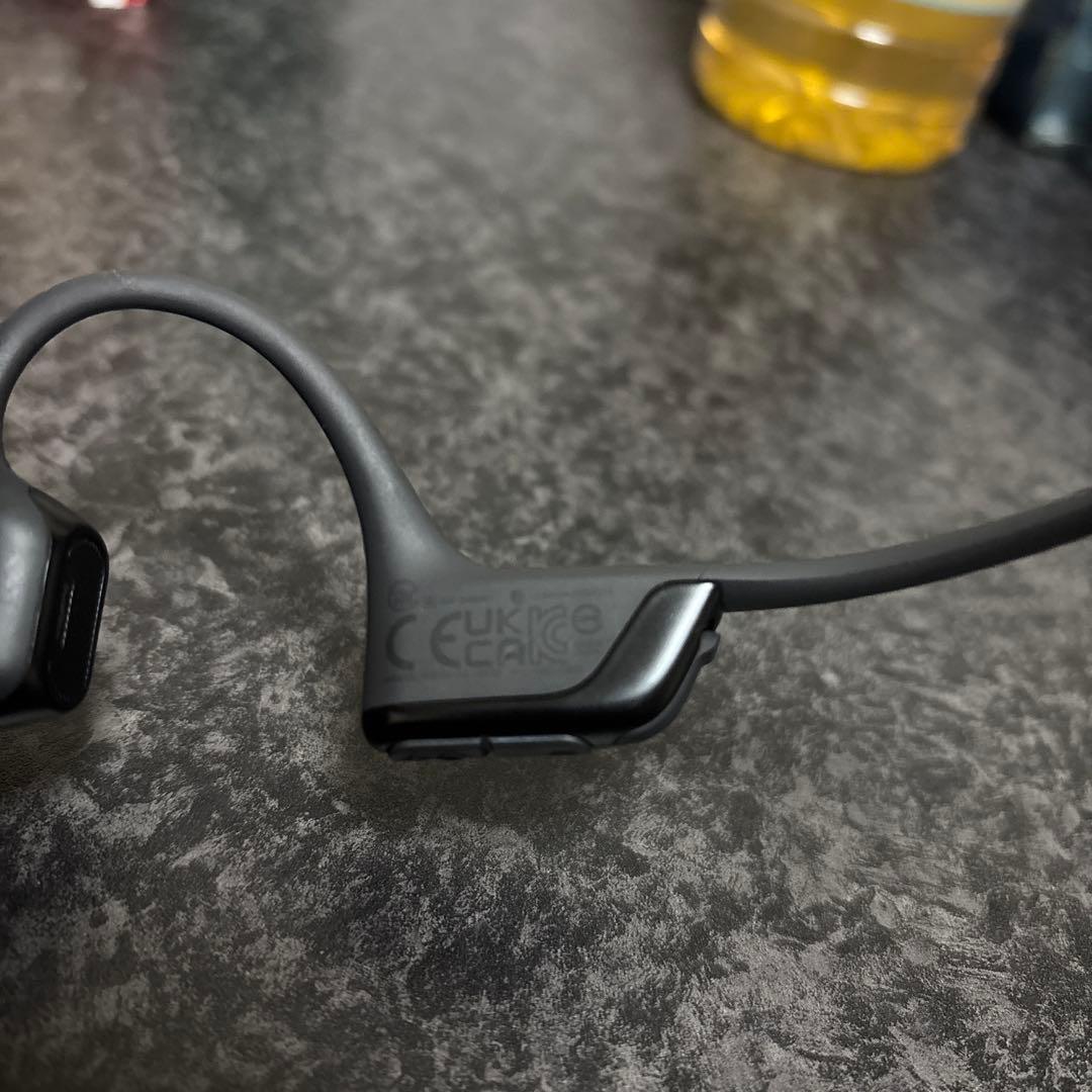 SHOKZ Open Run Pro2 骨伝導イヤホン グレー