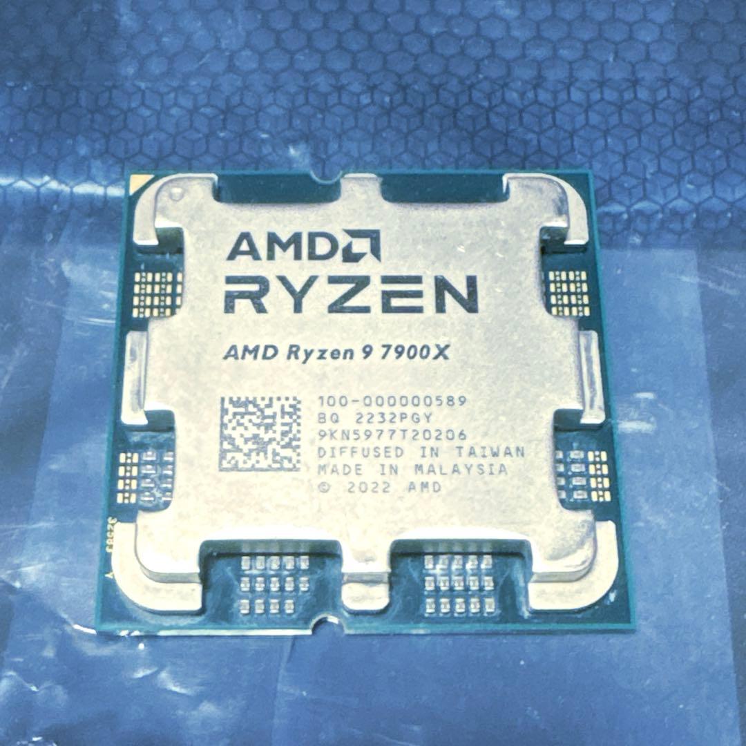 動作品AMD RYZEN9 7900x＋prime x670E pro WiFi