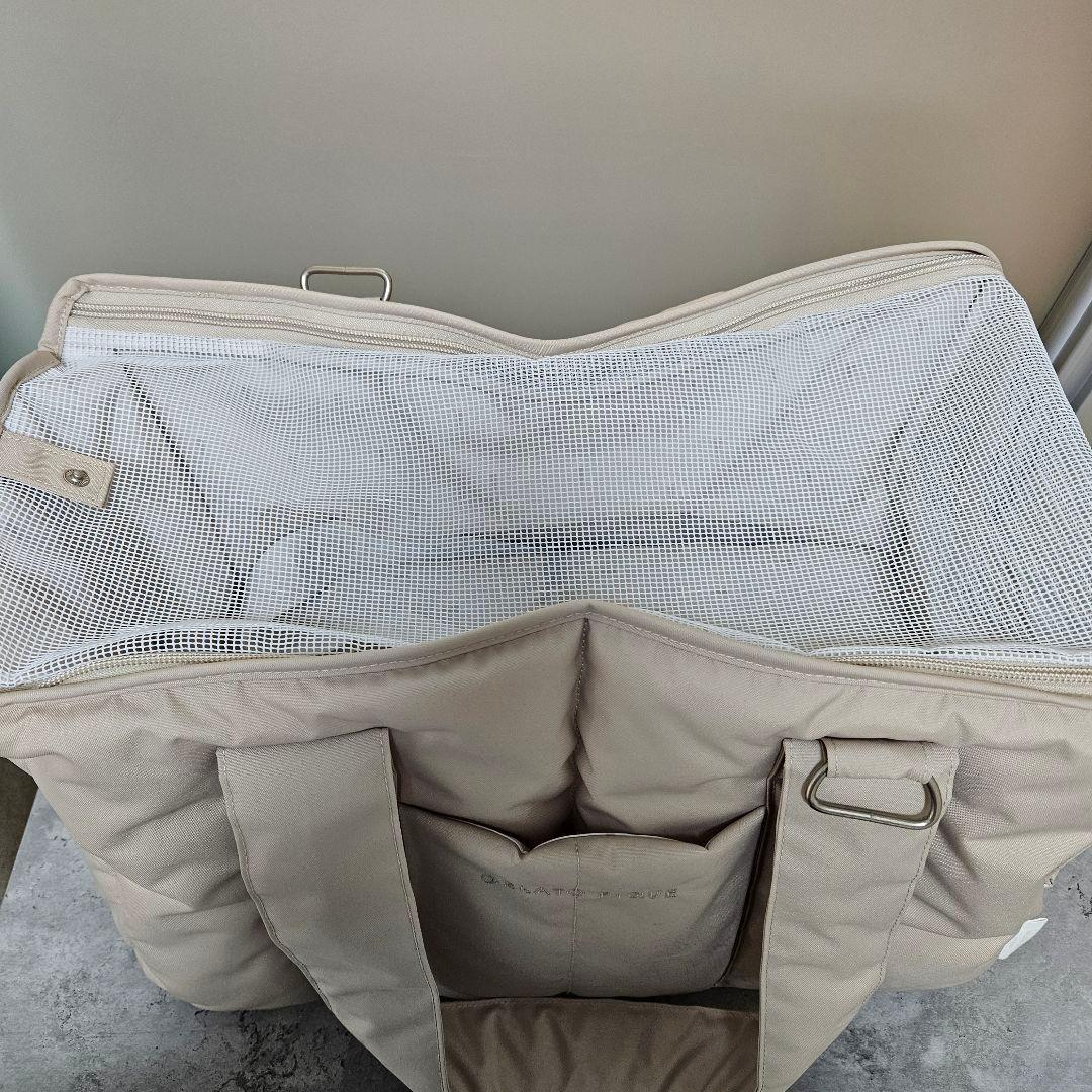 値引き中★ ジェラートピケ 【CAT&DOG】キルティングキャリーバック