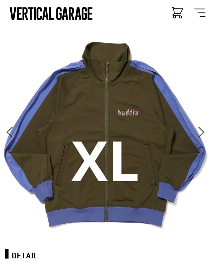 ミュージシャン buddix Side Line Logo Track Jacket XL