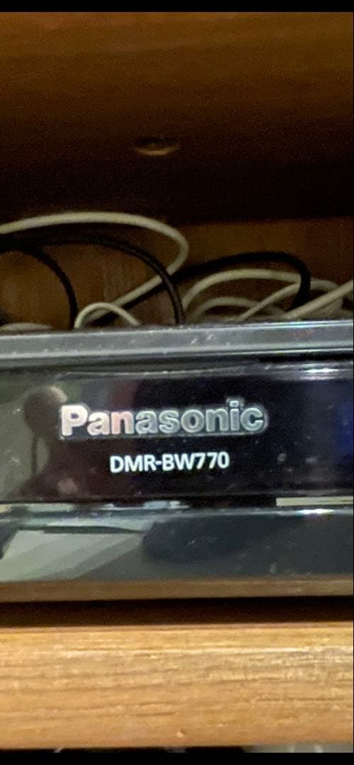 Panasonic製プラズマテレビTH-P50V1 ＋　Blu-rayレコーダー