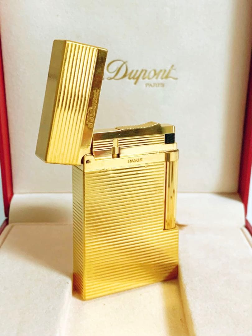 【超快音】S.T.Dupont デュポン ガスライター ライン2 16829