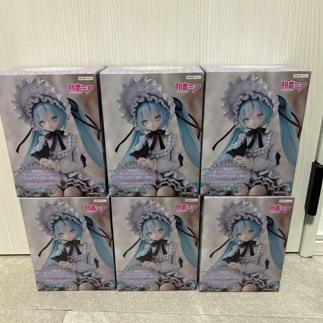 初音ミク ぬーどるストッパー フィギュア ヴィンテージドール 6個セット