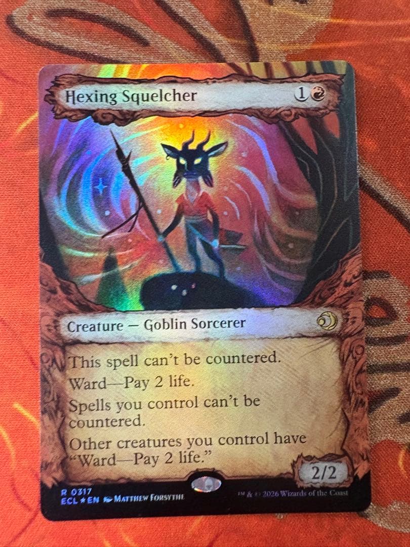 MTG 呪詛の壊し屋 拡張 FOIL 英語 ローウィンの昏明