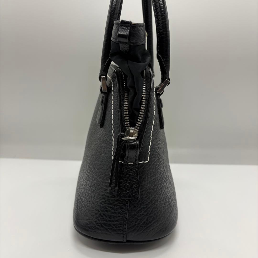 メゾンマルジェラ 5AC 2way ショルダーバッグ ハンドバック ブラック 黒