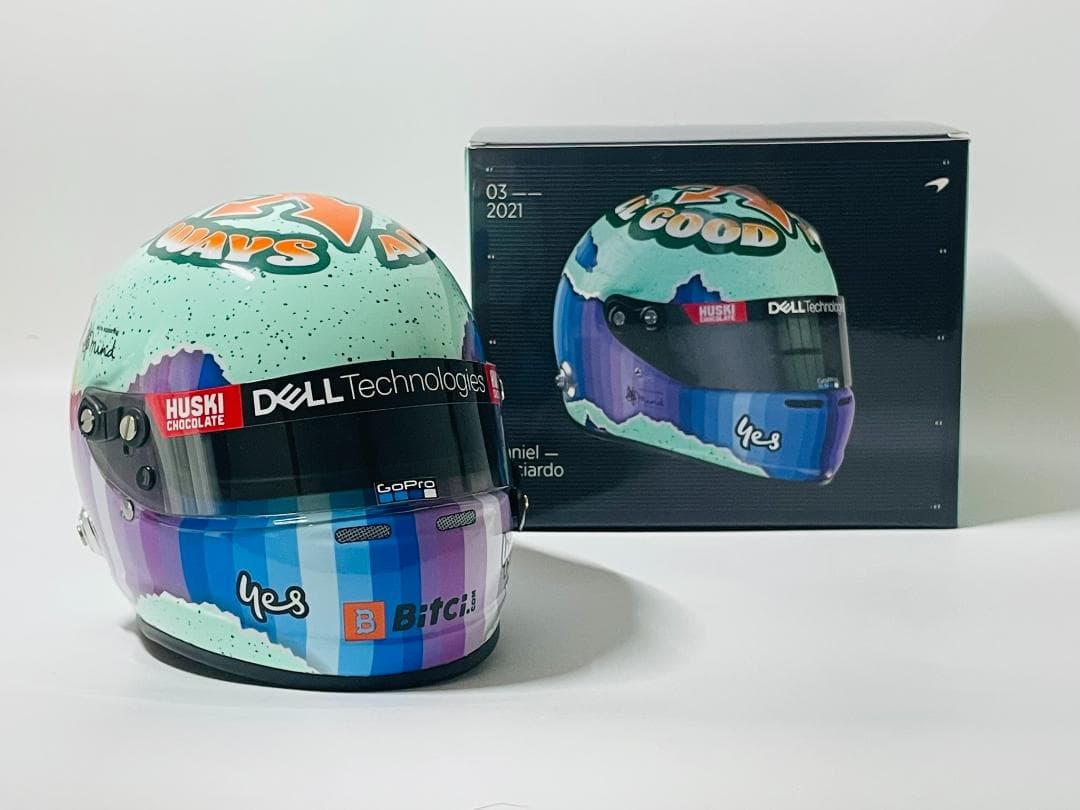 Arai 1/2 ヘルメット マクラーレン メルセデス リカルド