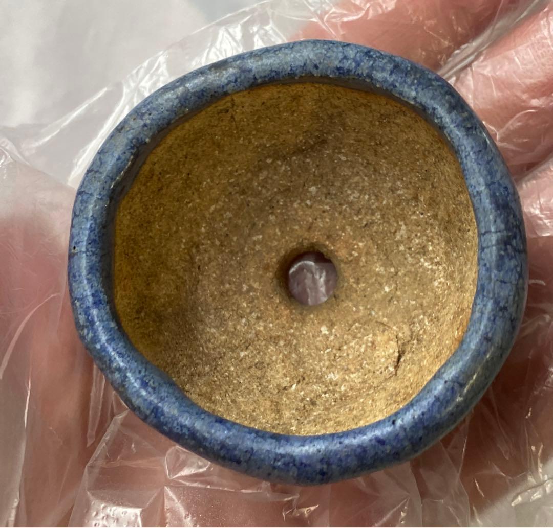 東福寺　小品　盆栽鉢　レトロ　アンティーク　(1)  (A4)