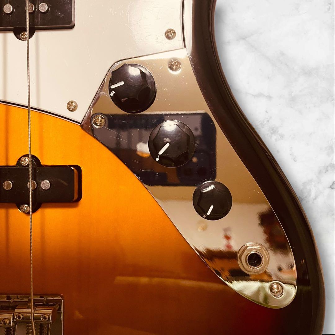 使用感少なめ SQUIRE by Fenderジャズベース ストラップ付き