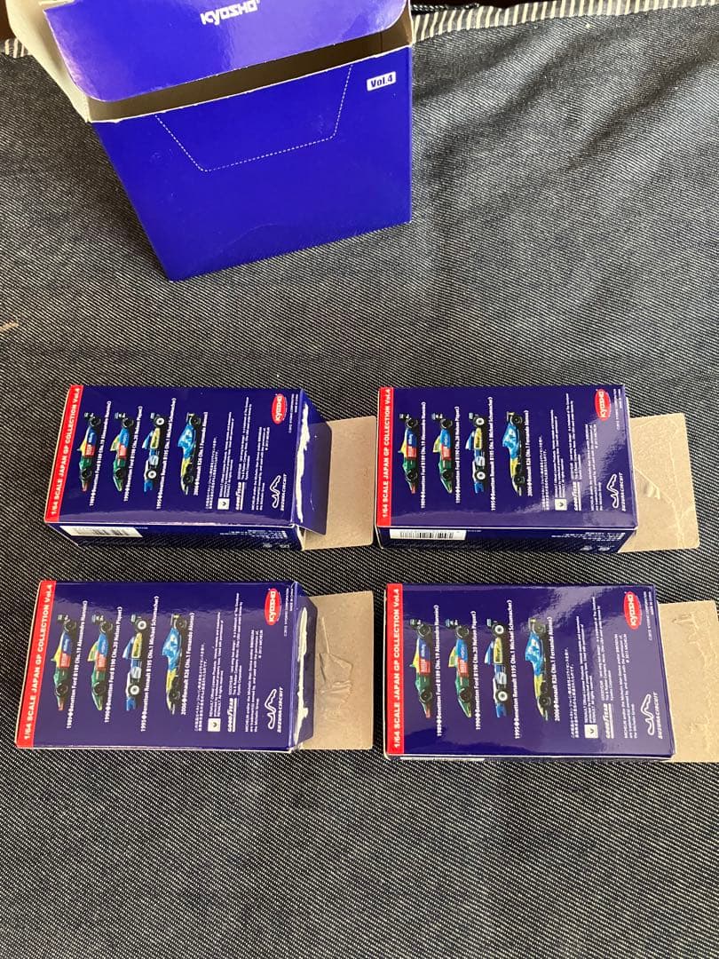 京商　ミニカー　1/64 歴代の日本GP優勝マシンコレクション　Vol.4