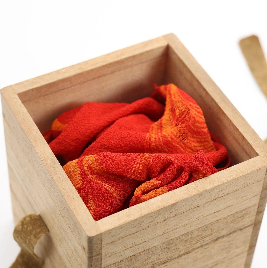 岩田久利作 ガラス 盃 ぐい呑み 酒器 合箱付　V551　R9