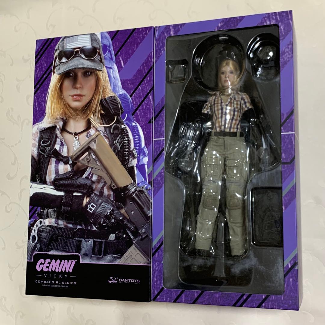DAMTOYS 1/6　コンバットガール　ジェミニ　ヴィッキー